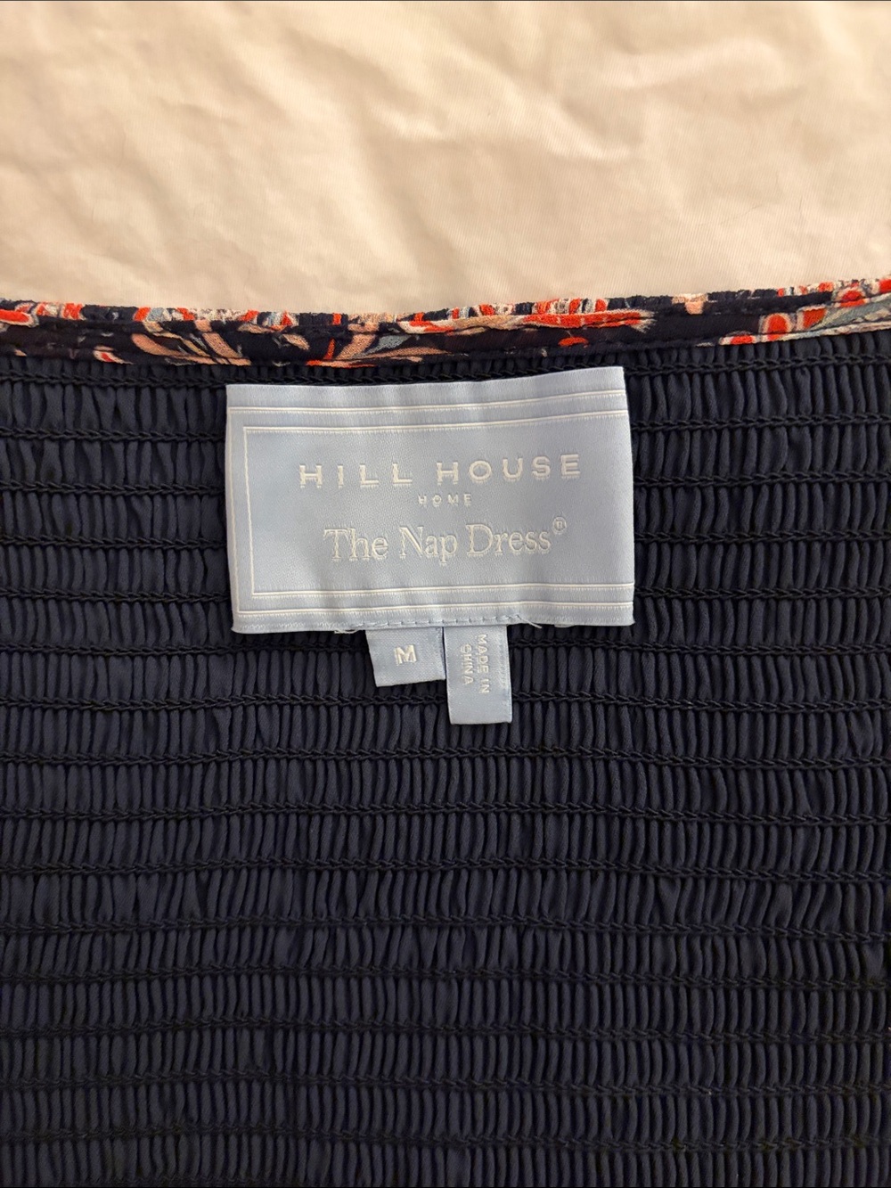 The Cosima Nap Dress - Navy Emma Stripe - Picture 2 of 4